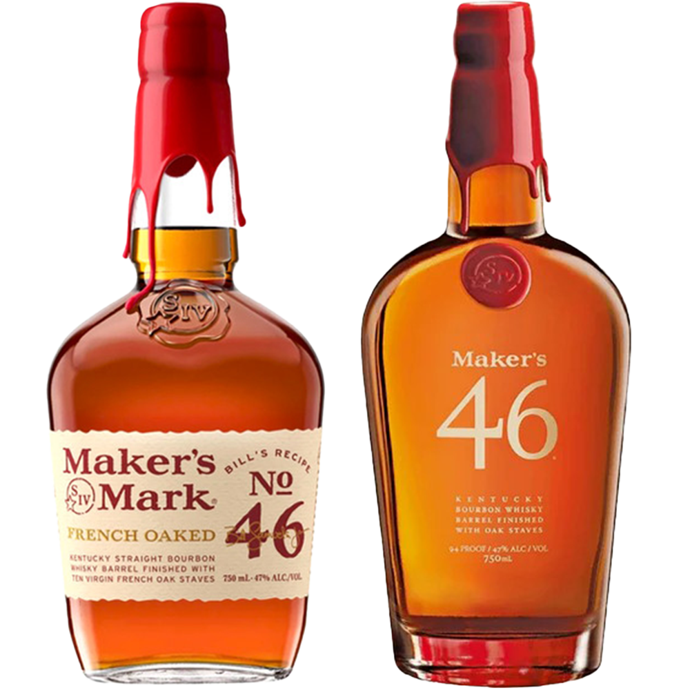 Maker's 46 Bourbon, Maker's Mark Bourbon Bundle - Liquor Bar Delivery