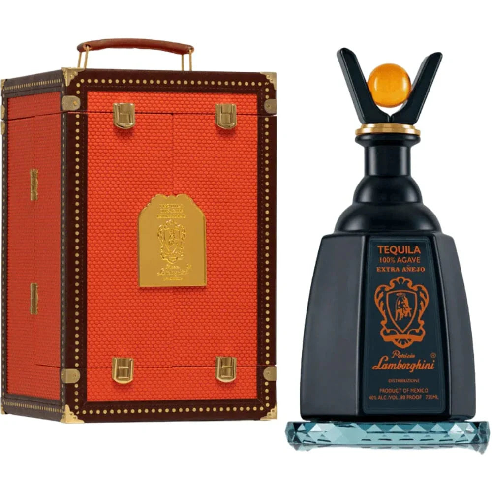 Lamborghini Tequila Extra Anejo w/giftbox 750ml - Liquor Bar Delivery