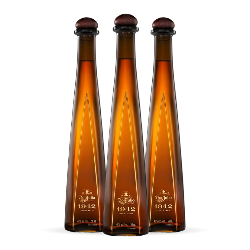 Don Julio 1942 Tequila 50ml Miniature - 3 Pack - Liquor Bar Delivery