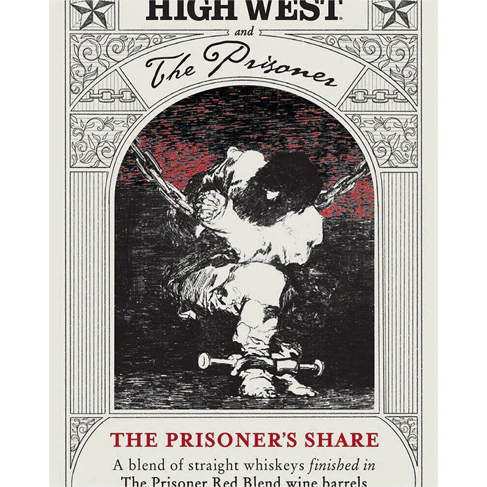 High West and The Prisoner - The Prisoner's Share Whiskey - Liquor Bar Delivery