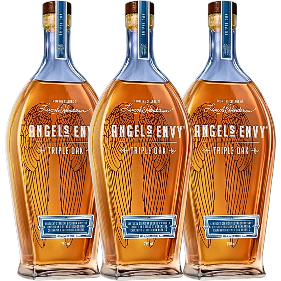 Angel's Envy Triple Oak Straight Bourbon 3 Pack