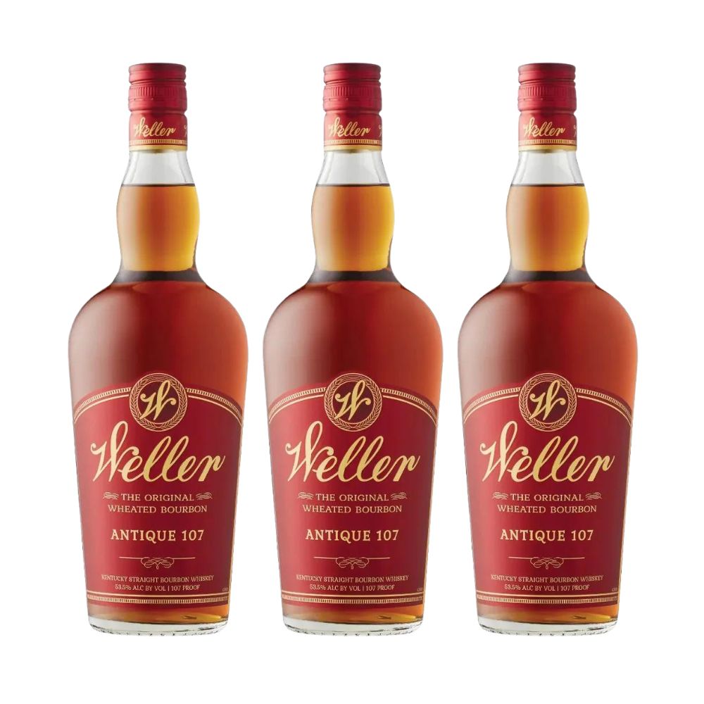 3 W.L. Weller Antique 107 Bourbon