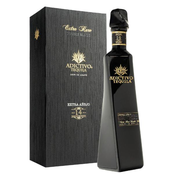 Adictivo 14 Years Extra Rare Double Black Extra Añejo Tequila