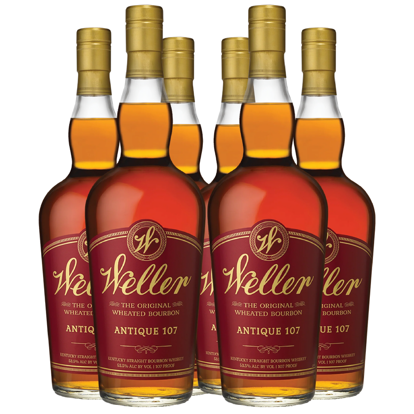 6 - W.L. Weller Antique 107 Bourbon Bundle - Liquor Bar Delivery