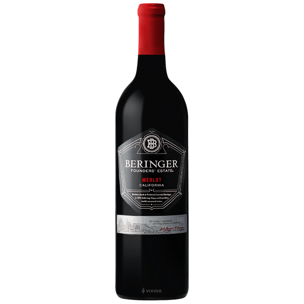 Beringer Founders' Estate California Merlot - Liquor Bar Delivery
