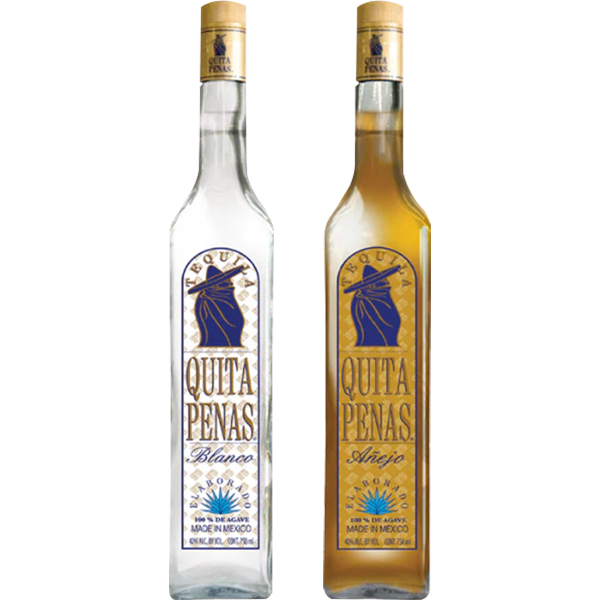 Quita Penas Tequila 1L Bundle - Liquor Bar Delivery