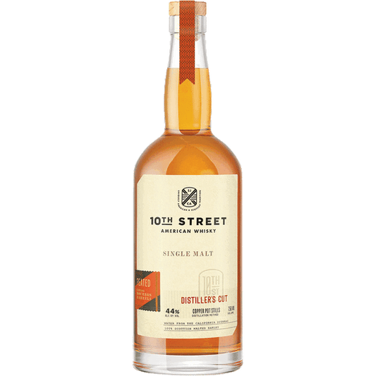 10TH STREET Distillers Cut Peated American Single Malt Whiskey-88 pf - Liquor Bar Delivery
