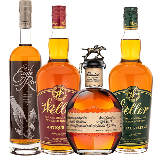 Eagle Rare, Blanton Single Barrel, Weller Antique 107, Weller Special Reserve - Liquor Bar Delivery