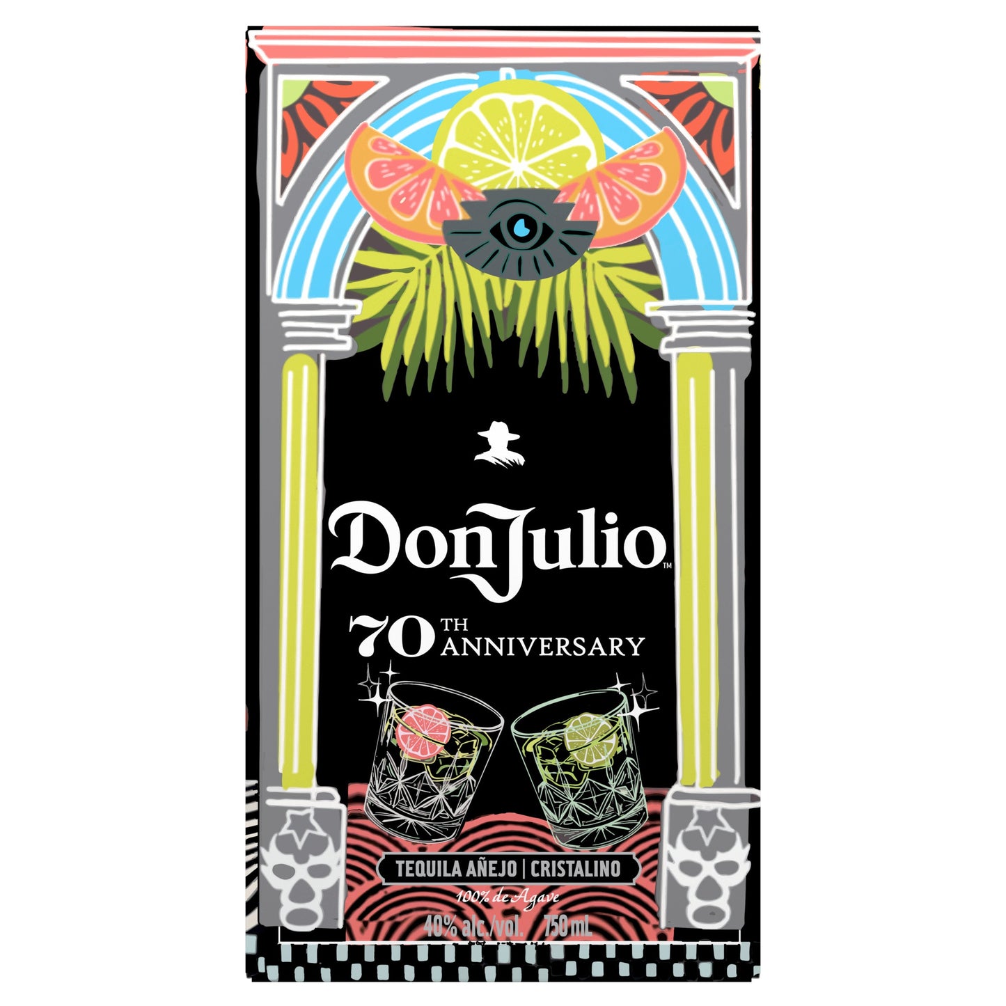 Don Julio 70 Anejo Cristalino Summer Of Mexicana Limited Edition - Liquor Bar Delivery