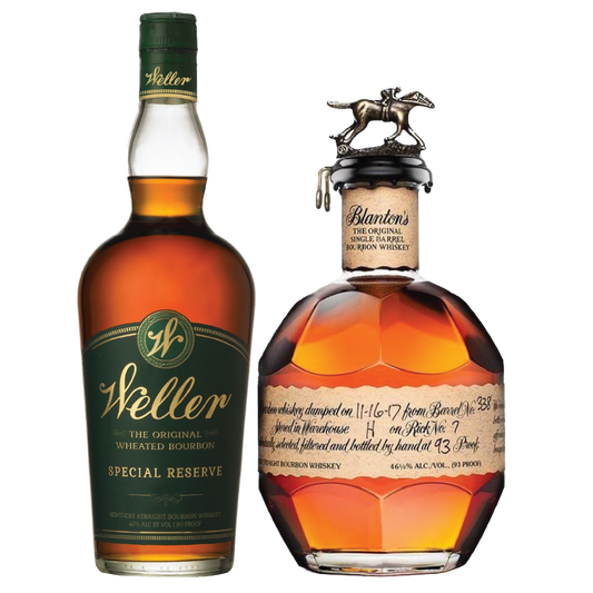 W.L. Weller and Blanton's Package