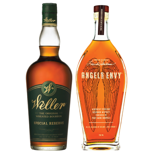 W.L. Weller and Angel's Envy Bourbon Package