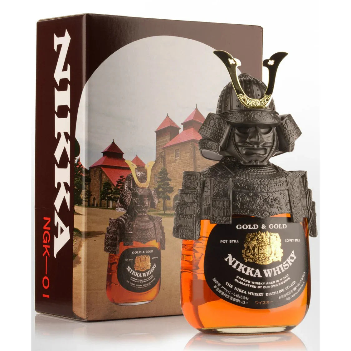 Nikka Gold and Gold Samurai Japanese Whisky - Liquor Bar Delivery