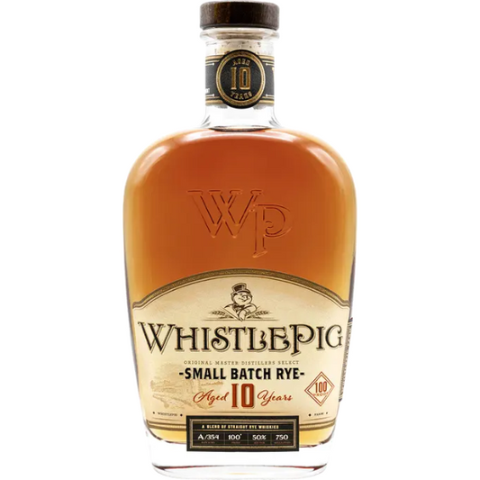 WhistlePig 10 Year Small Batch Rye Whiskey - Liquor Bar Delivery
