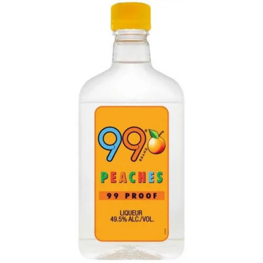 99 Brand Peaches Liqueur - 375ml - Liquor Bar Delivery